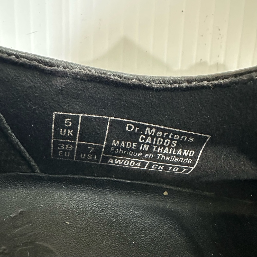 Dr. Martens Caidos Black T-Bar Mary Jane, 7 (38 EU) - Picture 12 of 16